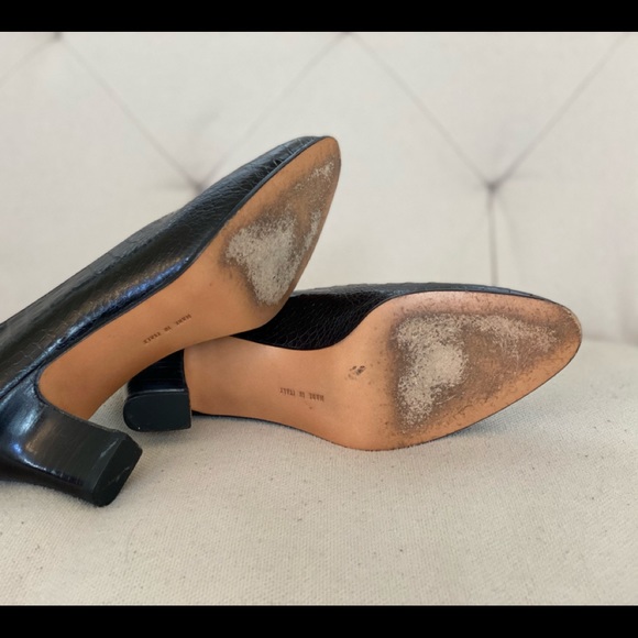 Salvatore Ferragamo Alligator Pumps - Picture 5 of 8